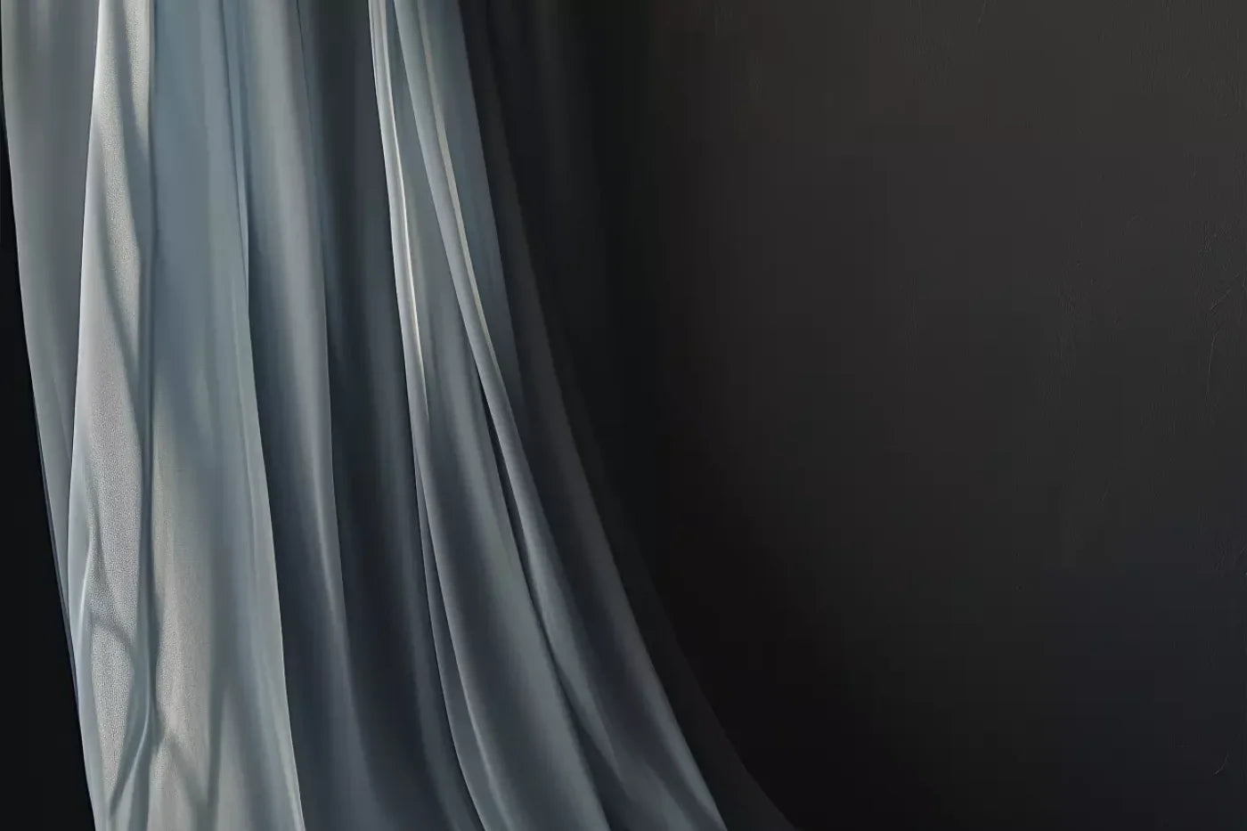 Grey Curtain 12’X8’ Ultracloth (144 X 96 Inch) Backdrop