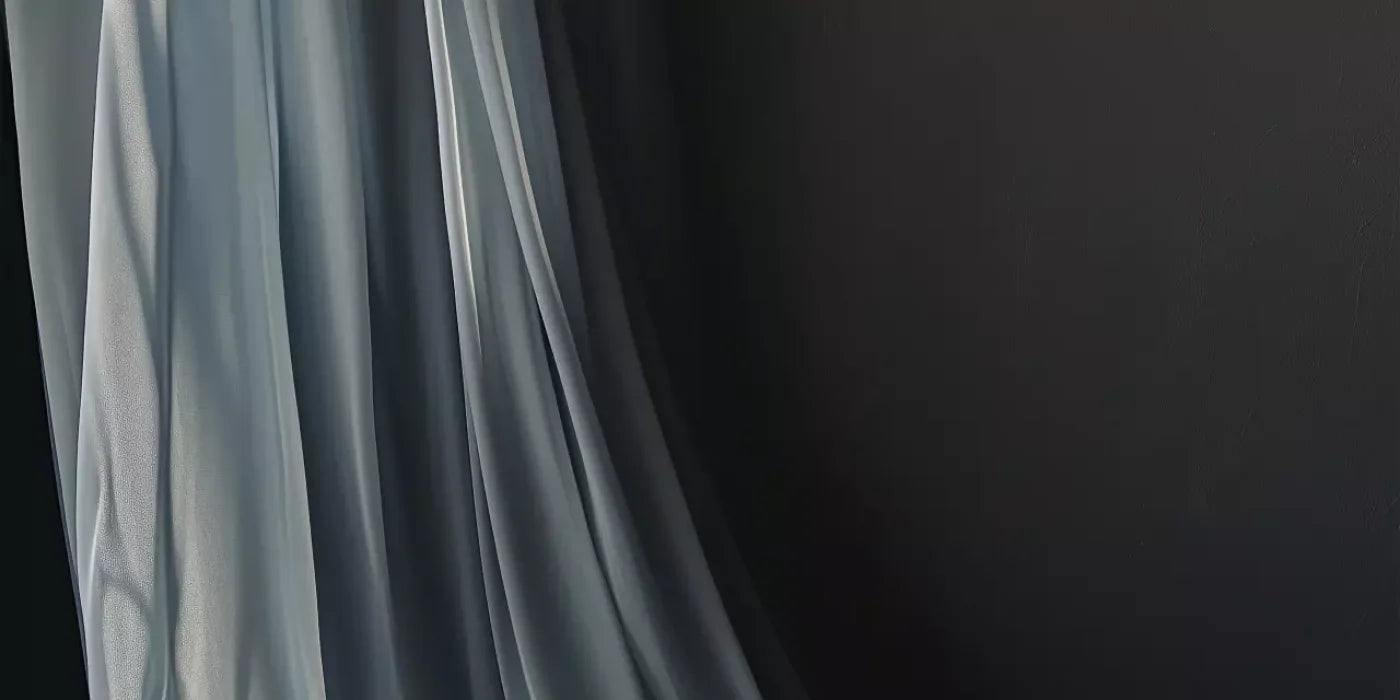 Grey Curtain 16’X8’ Ultracloth (192 X 96 Inch) Backdrop
