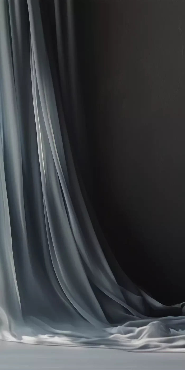 Grey Curtain 8’X16’ Ultracloth (96 X 192 Inch) Backdrop