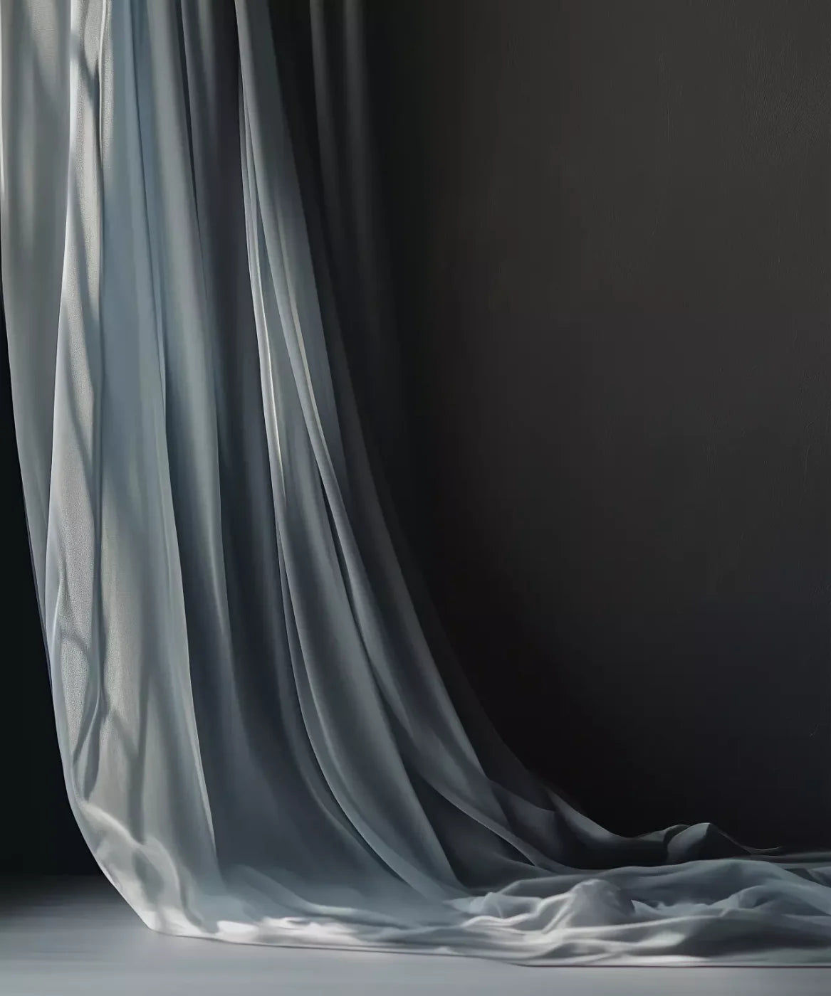 Grey Curtain 10’X12’ Ultracloth (120 X 144 Inch) Backdrop