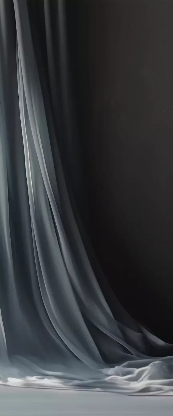Grey Curtain 5’X12’ Ultracloth For Westcott X-Drop (60 X 144 Inch) Backdrop