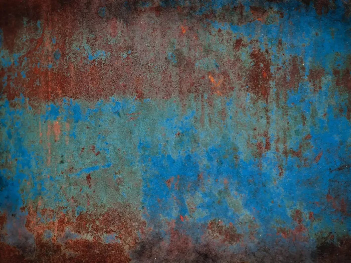 Grunge Blues 10X8 Fleece ( 120 X 96 Inch ) Backdrop