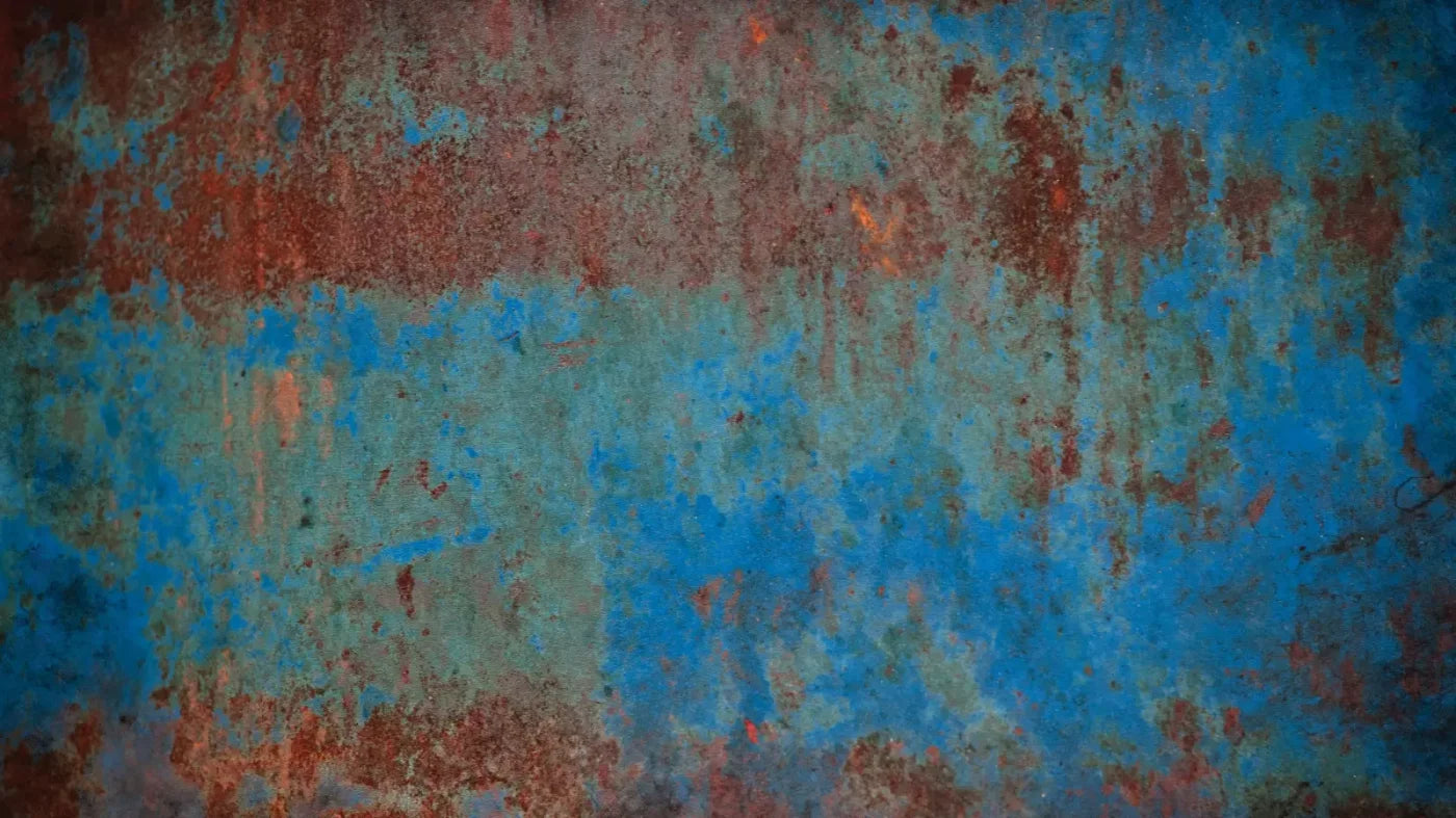 Grunge Blues 14X8 Ultracloth ( 168 X 96 Inch ) Backdrop