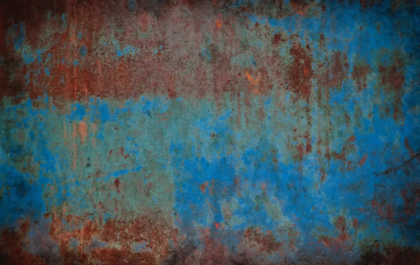 Grunge Blues 16X10 Ultracloth ( 192 X 120 Inch ) Backdrop