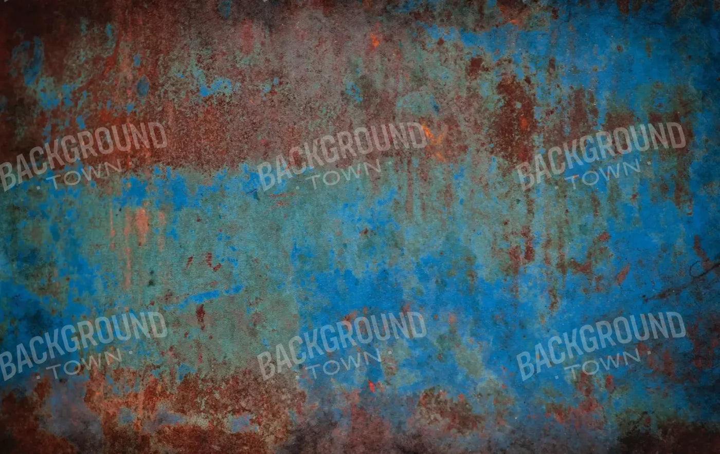 Grunge Blues 16X10 Ultracloth ( 192 X 120 Inch ) Backdrop