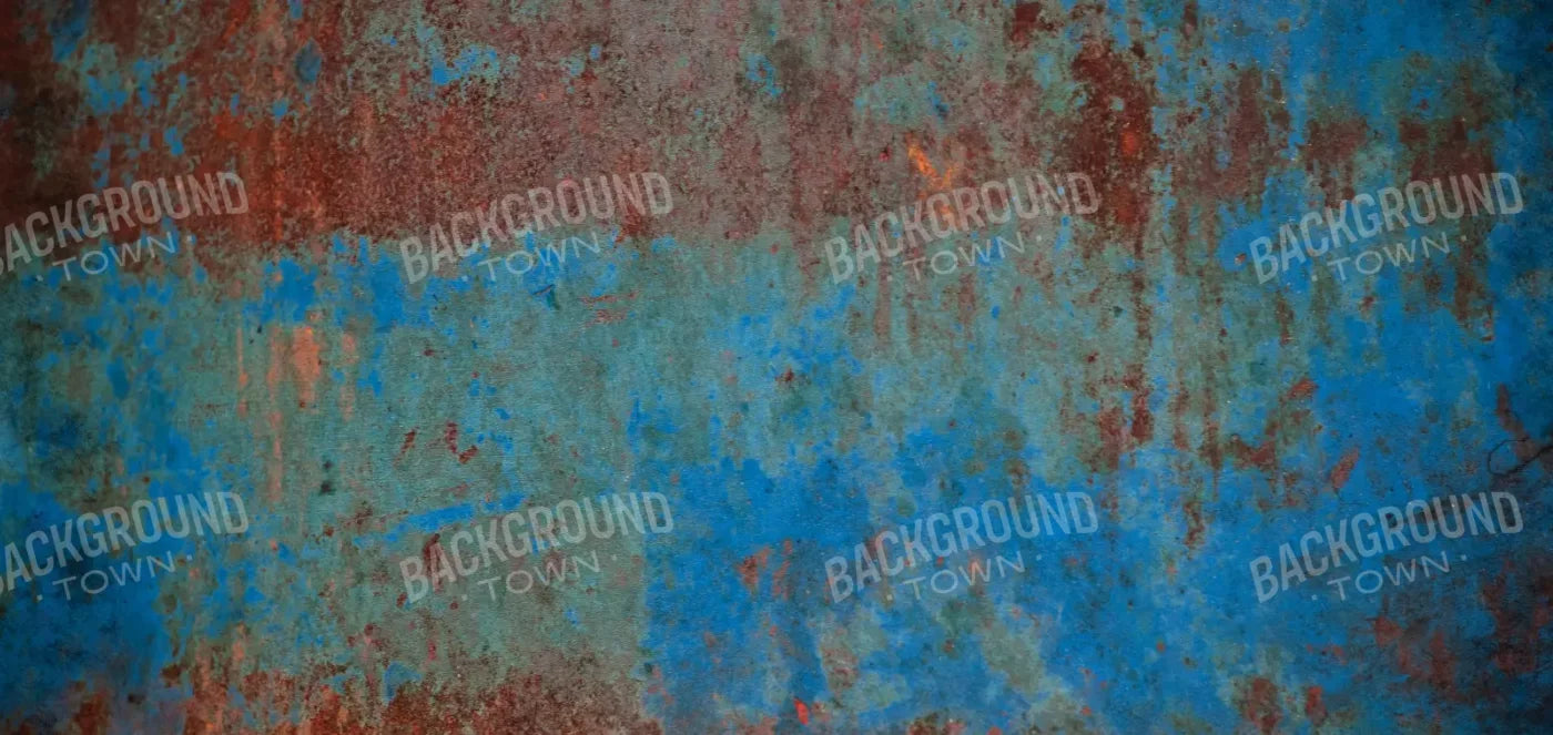 Grunge Blues 16X8 Ultracloth ( 192 X 96 Inch ) Backdrop