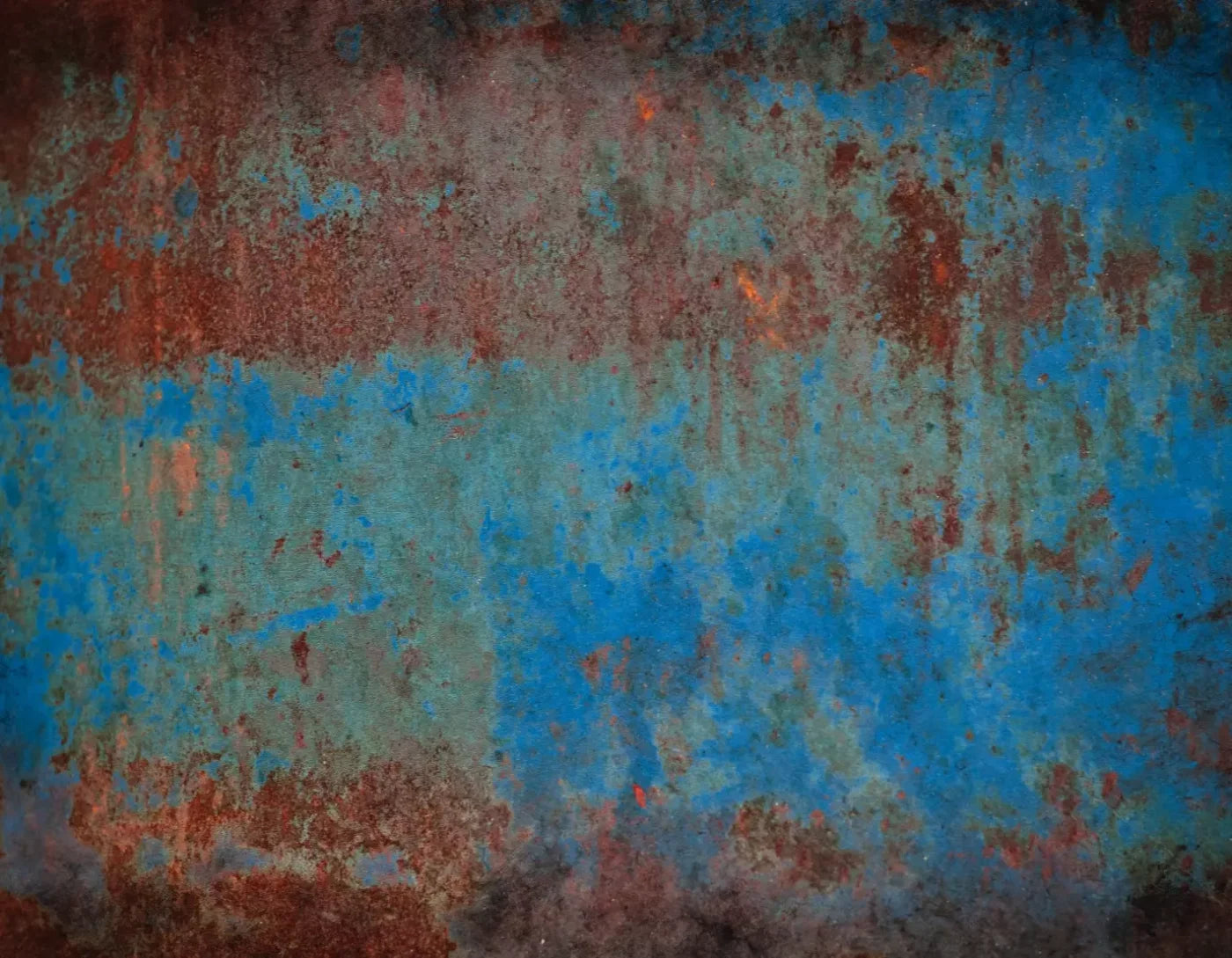Grunge Blues 8X6 Fleece ( 96 X 72 Inch ) Backdrop
