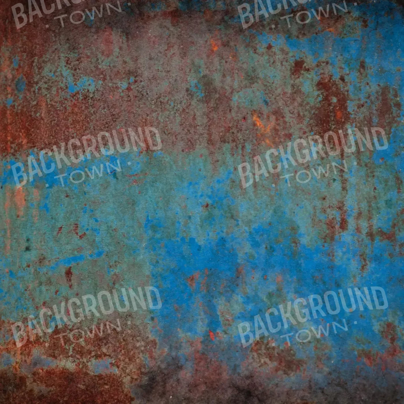 Grunge Blues 8X8 Fleece ( 96 X Inch ) Backdrop