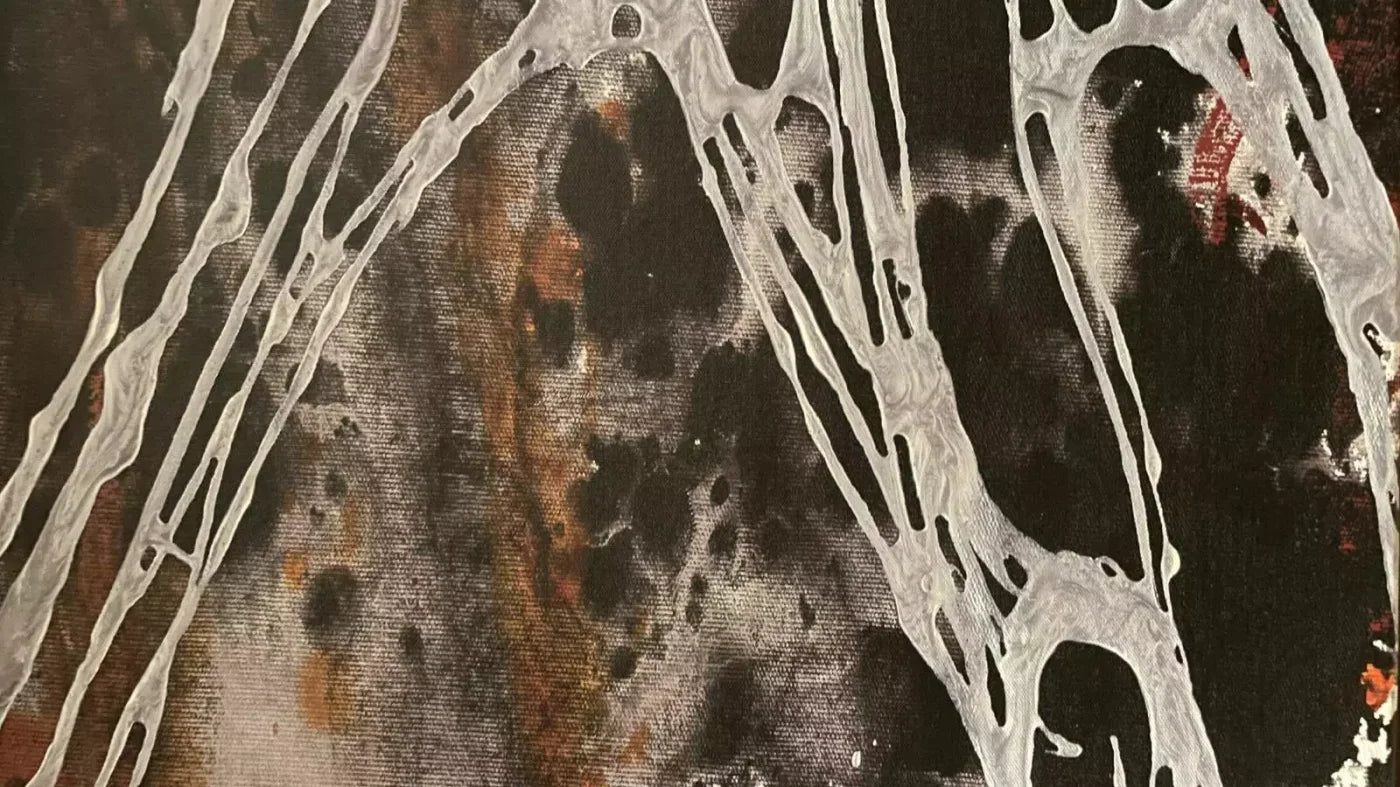 Grunge Splat 2 14’X8’ Ultracloth (168 X 96 Inch) Backdrop