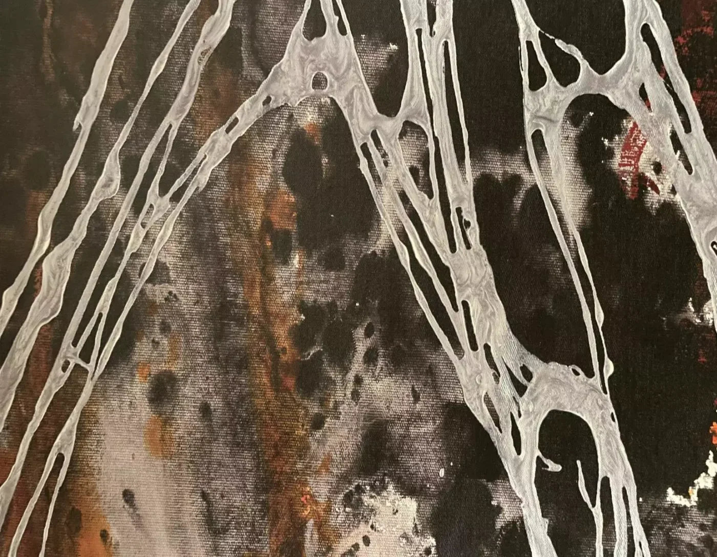 Grunge Splat 2 8’X6’ Fleece (96 X 72 Inch) Backdrop