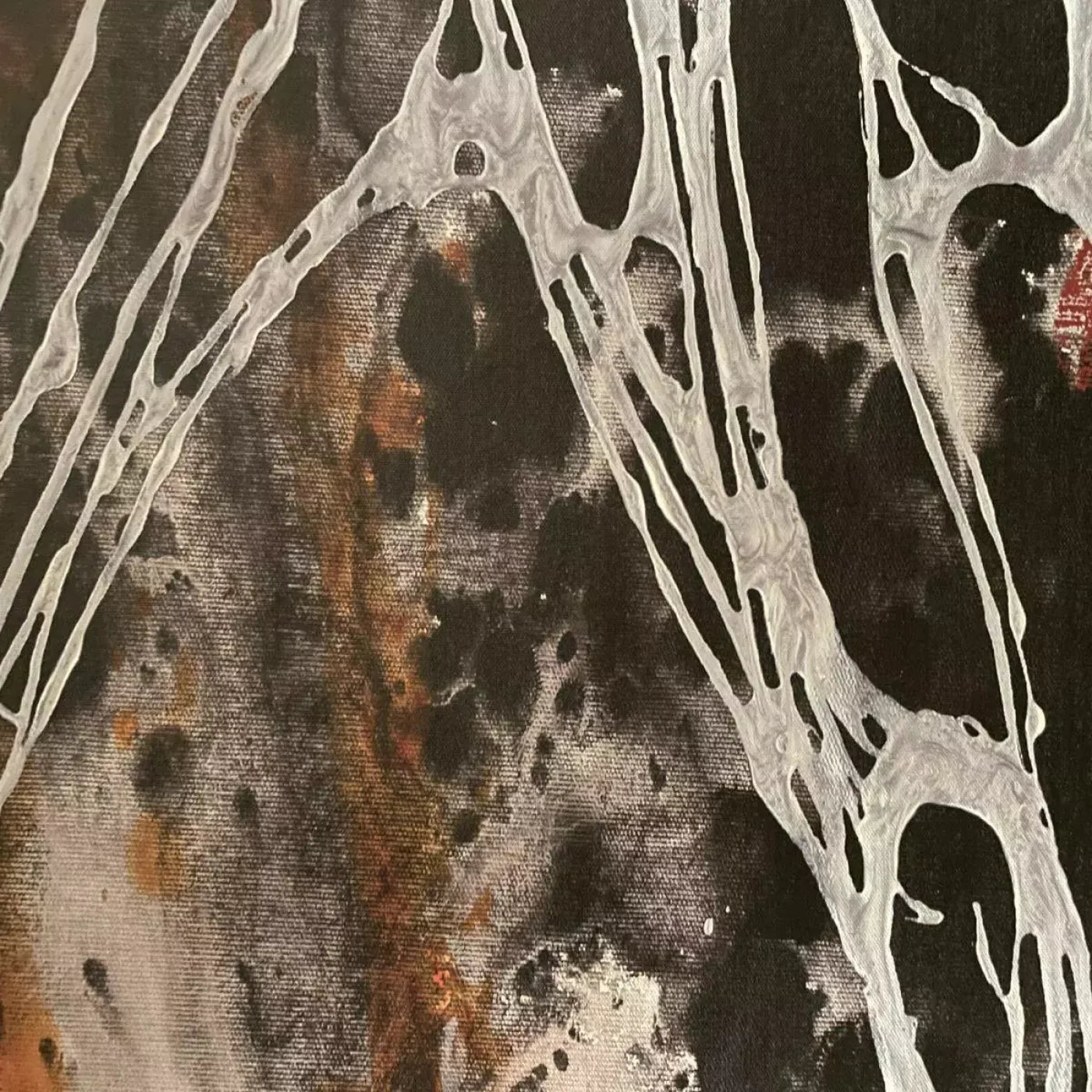 Grunge Splat 2 8’X8’ Fleece (96 X Inch) Backdrop