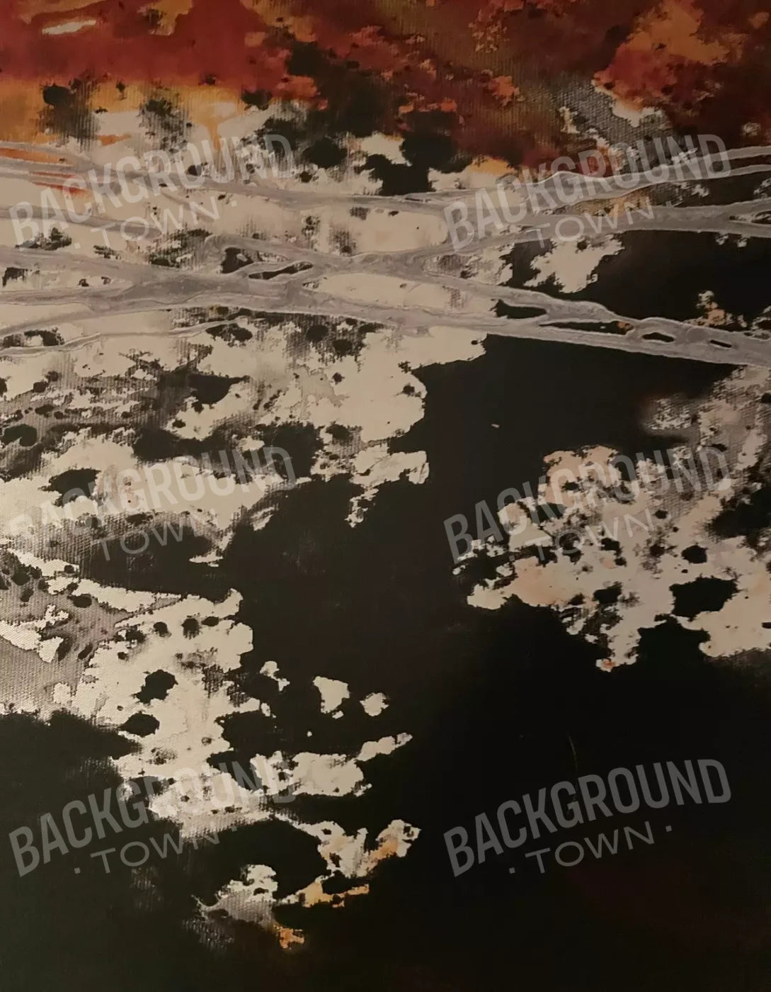 Grunge Splat 3 6’X8’ Fleece (72 X 96 Inch) Backdrop