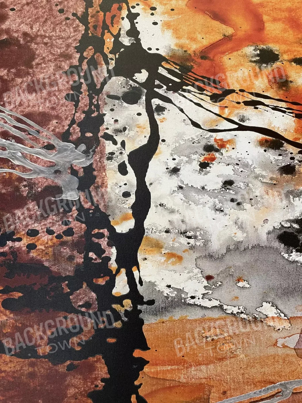 Grunge Splat 4 5X7 Ultracloth ( 60 X 84 Inch ) Backdrop