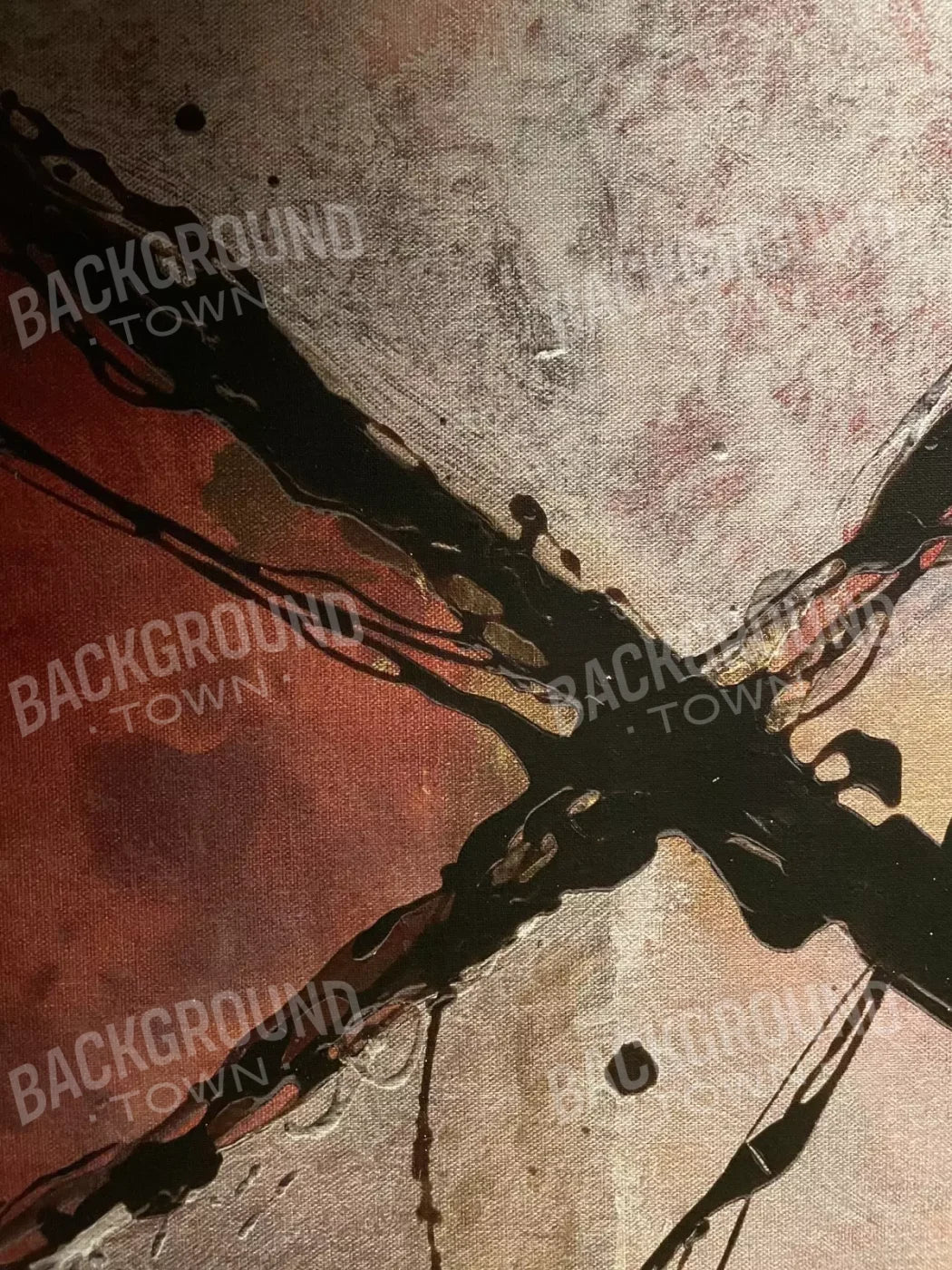 Grunge Splat 5’X6’8’’ Fleece (60 X 80 Inch) Backdrop