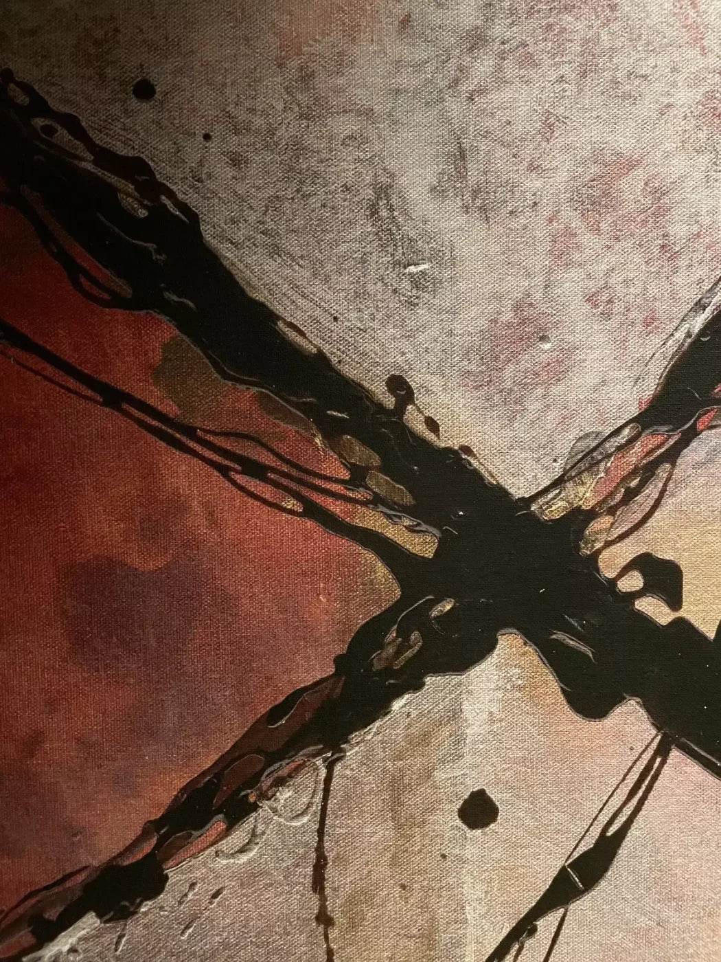 Grunge Splat 5’X7’ Ultracloth (60 X 84 Inch) Backdrop