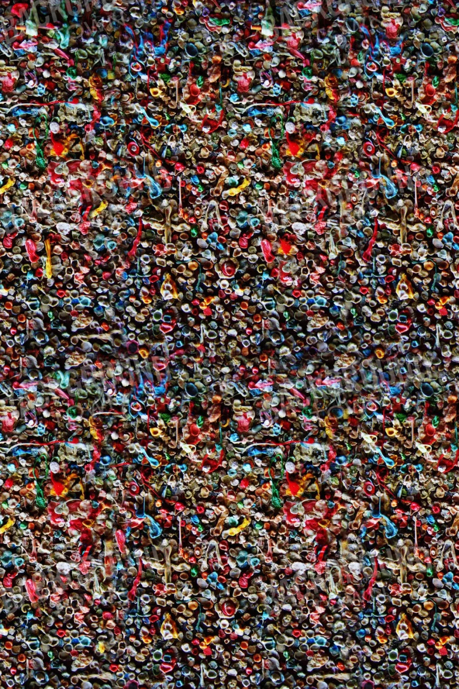 Gum Wall 5X8 Ultracloth ( 60 X 96 Inch ) Backdrop