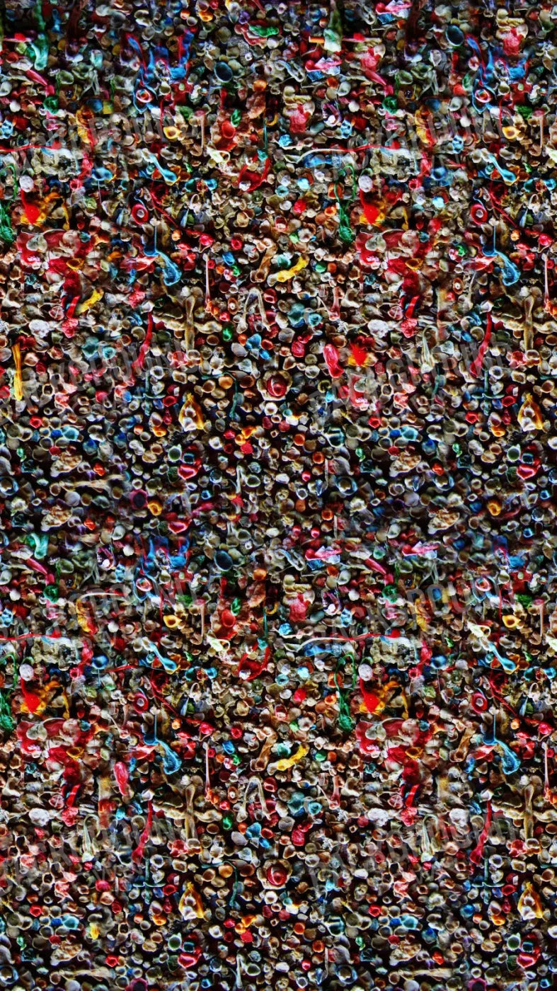 Gum Wall 8X14 Ultracloth ( 96 X 168 Inch ) Backdrop