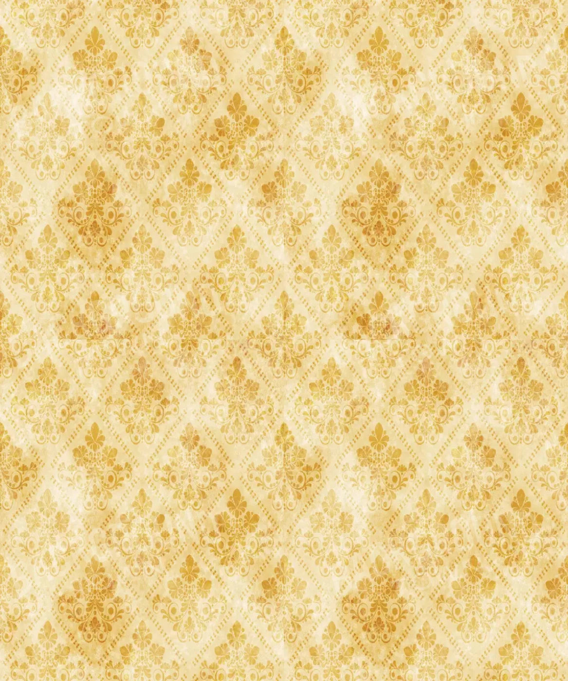 Yellow Damask Backdrop for Photography