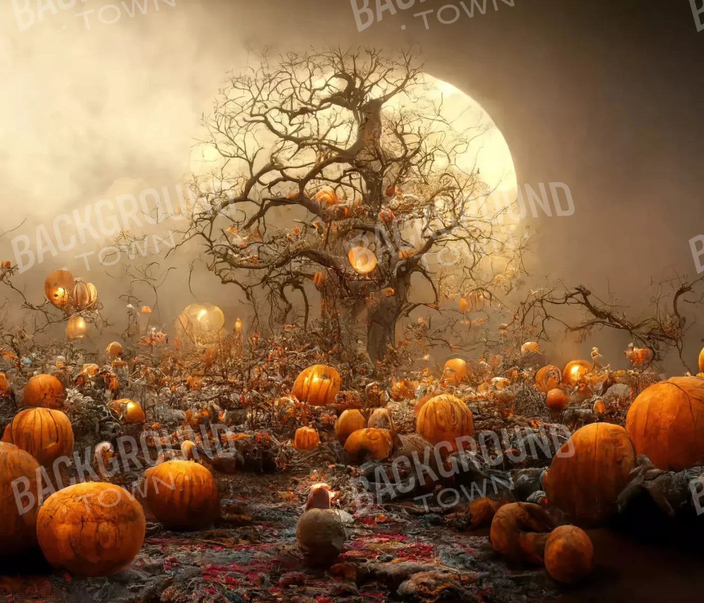 Hallows Eve 2 12X10 Ultracloth ( 144 X 120 Inch ) Backdrop