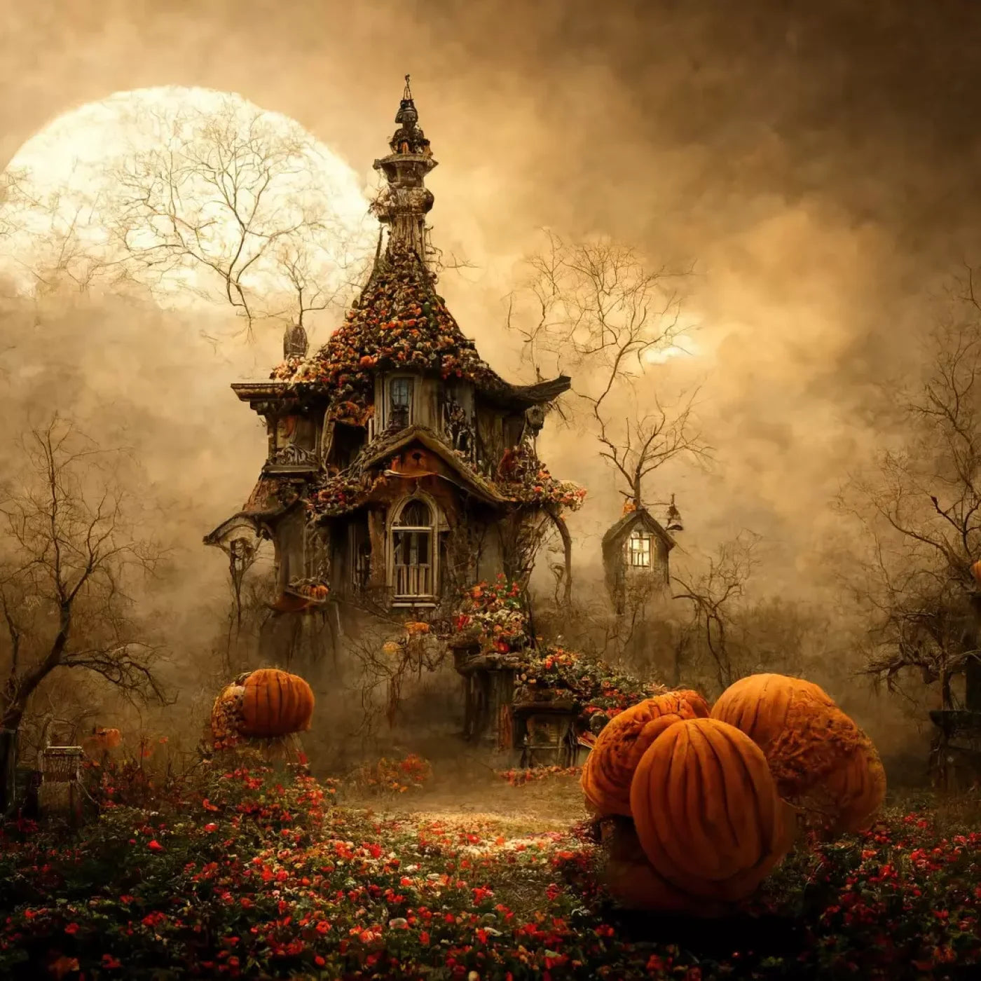 Hallows Eve 3 10’X10’ Ultracloth (120 X Inch) Backdrop