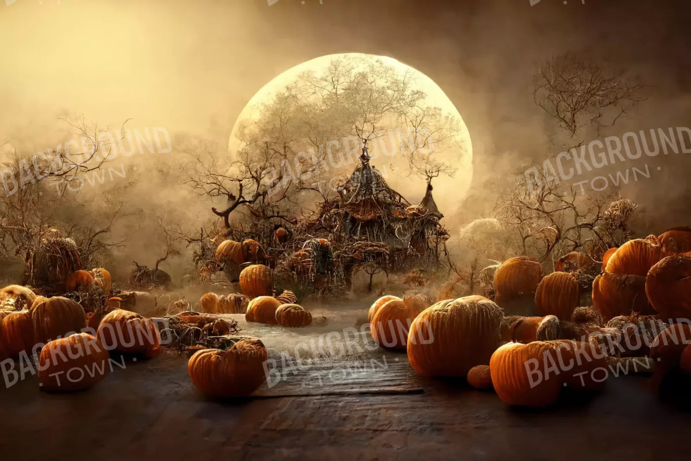 Hallows Eve 4 8X5 Ultracloth ( 96 X 60 Inch ) Backdrop