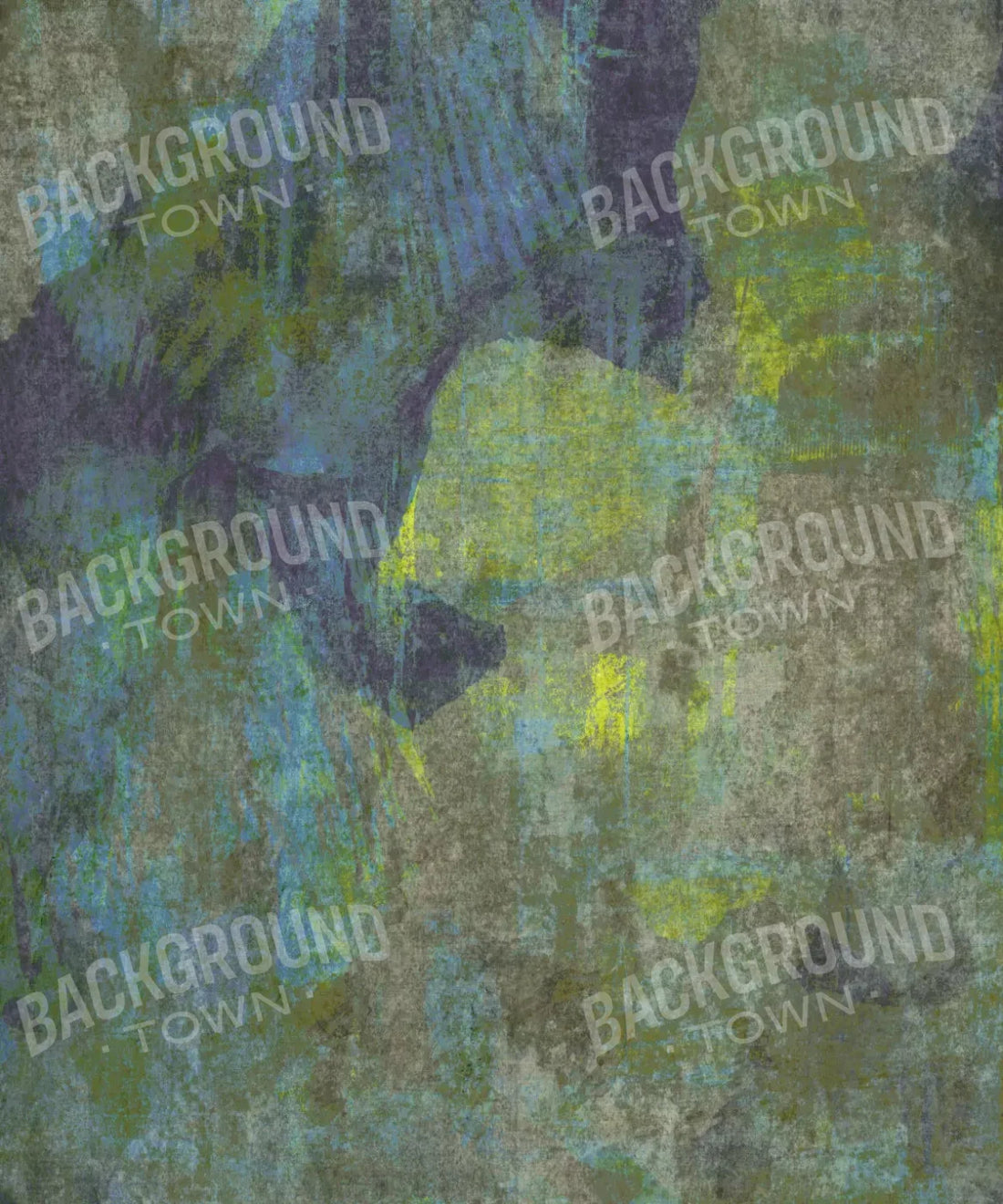 Green Urban Grunge Backdrop for Photography