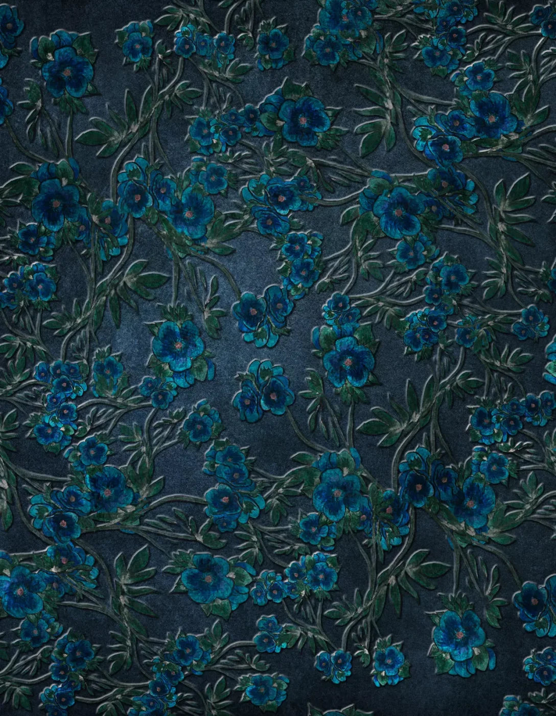 Hand Drawn Watercolor 6X8 Fleece ( 72 X 96 Inch ) Backdrop