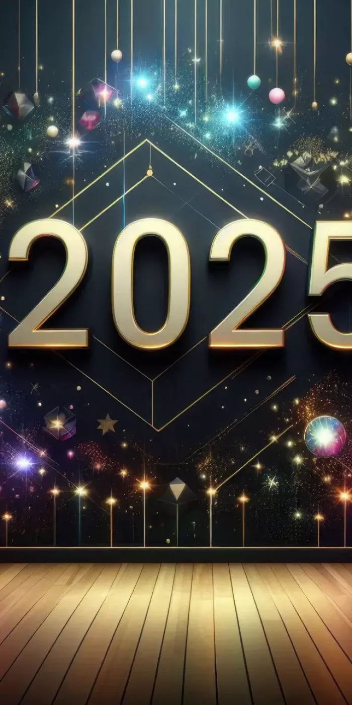 Happy New Year 10’X20’ Ultracloth (120 X 240 Inch) Backdrop