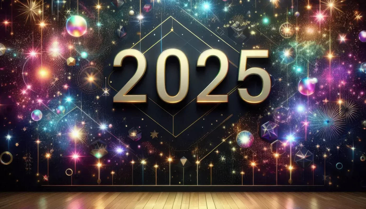 Happy New Year 14’X8’ Ultracloth (168 X 96 Inch) Backdrop