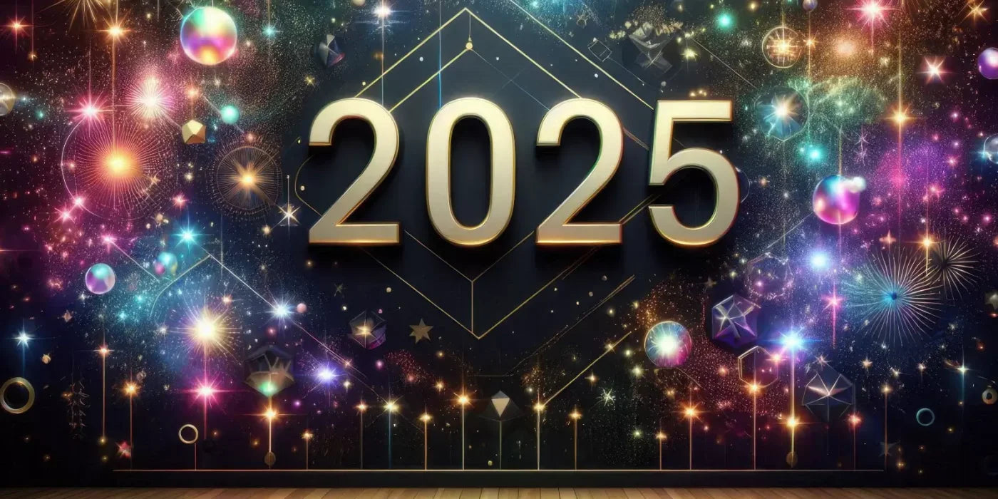 Happy New Year 20’X10’ Ultracloth (240 X 120 Inch) Backdrop
