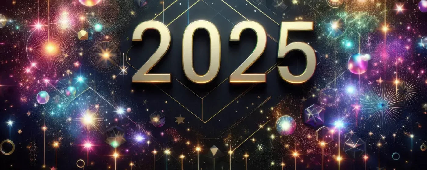 Happy New Year 20’X8’ Ultracloth (240 X 96 Inch) Backdrop