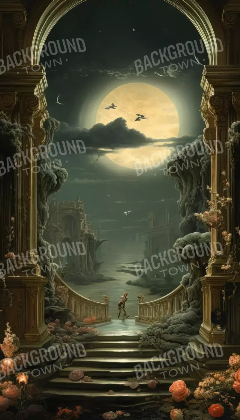 Haunted Elegance Ii 8’X14’ Ultracloth (96 X 168 Inch) Backdrop