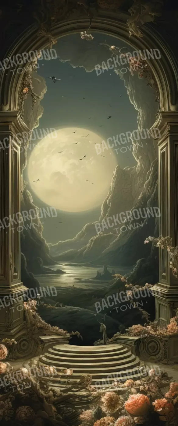 Haunted Elegance I 5’X12’ Ultracloth For Westcott X-Drop (60 X 144 Inch) Backdrop