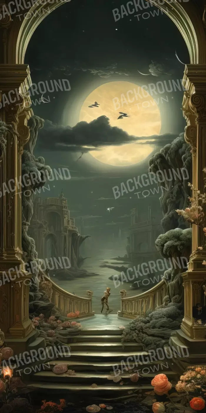 Haunted Elegance Ii 8’X16’ Ultracloth (96 X 192 Inch) Backdrop