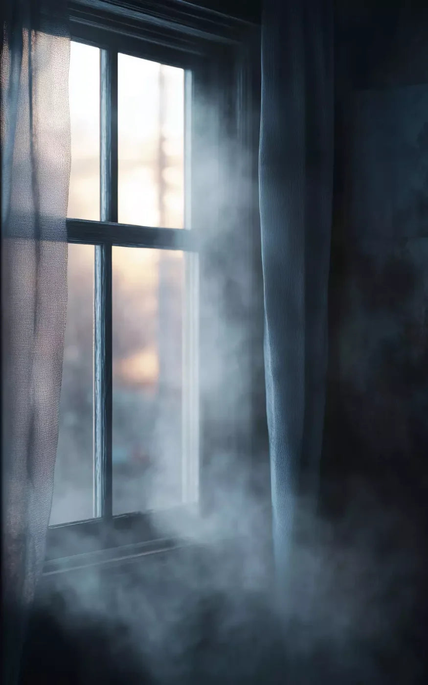 Haunted Window 10’X16’ Ultracloth (120 X 192 Inch) Backdrop