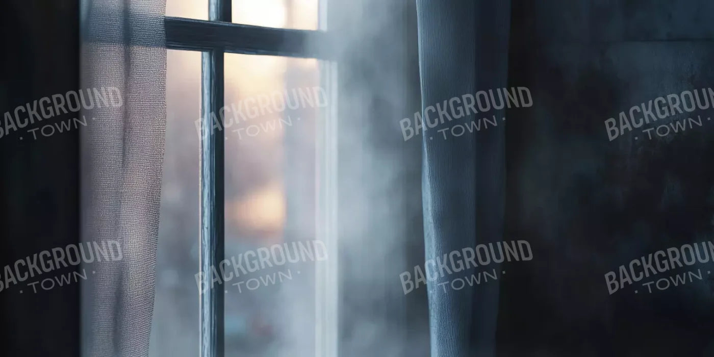 Haunted Window 20’X10’ Ultracloth (240 X 120 Inch) Backdrop