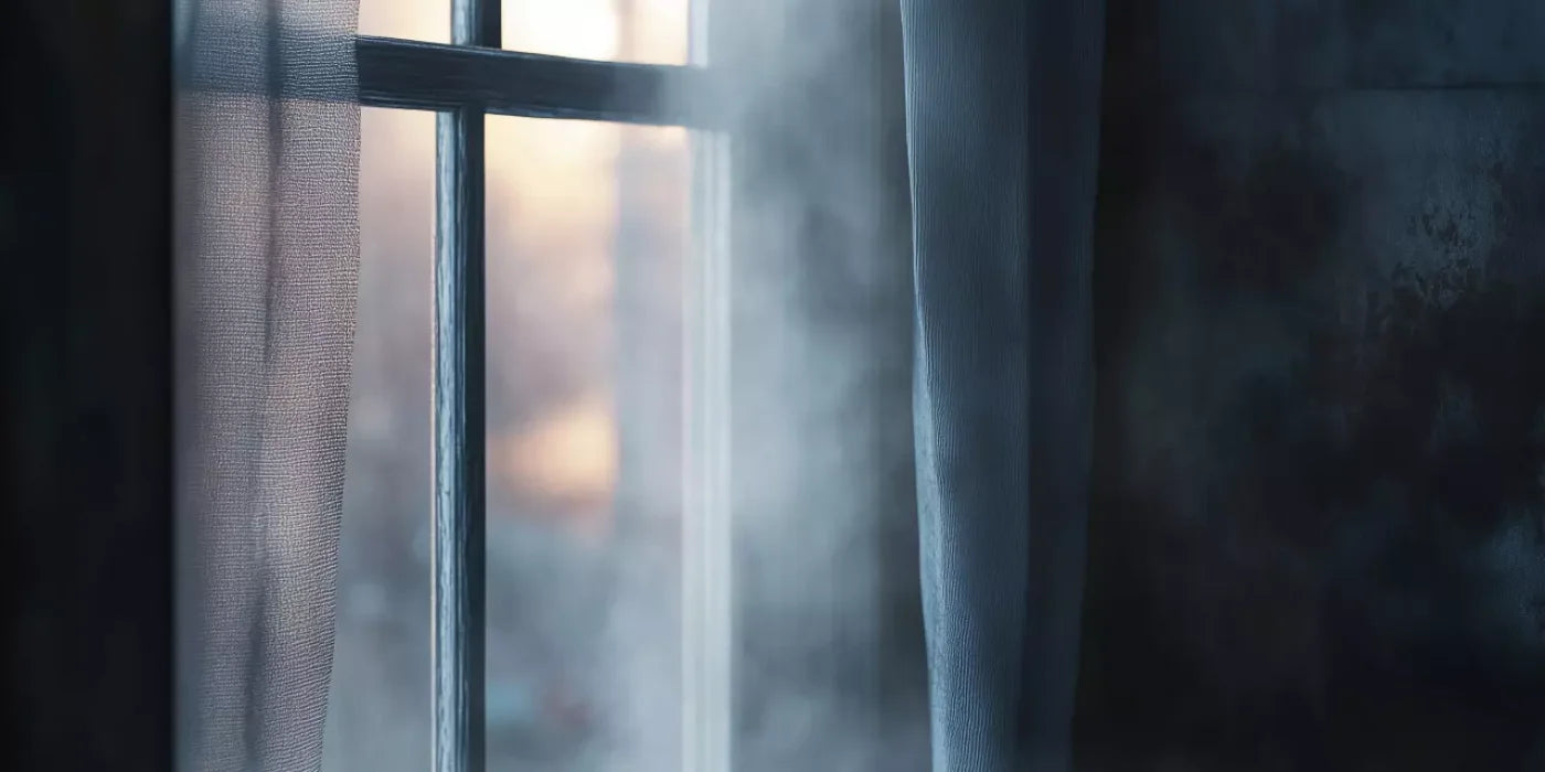 Haunted Window 20’X10’ Ultracloth (240 X 120 Inch) Backdrop
