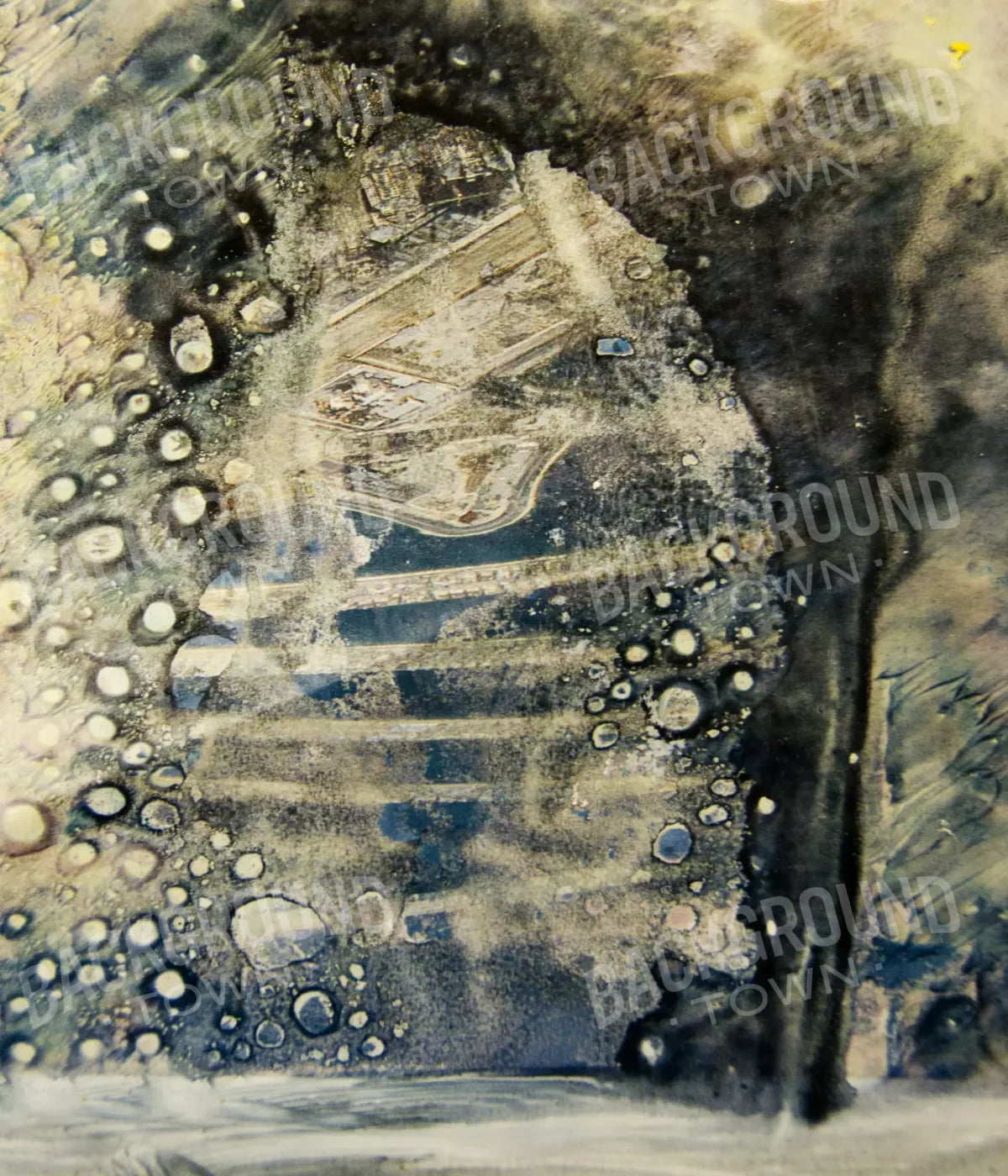 Hazy Landscape 10X12 Ultracloth ( 120 X 144 Inch ) Backdrop