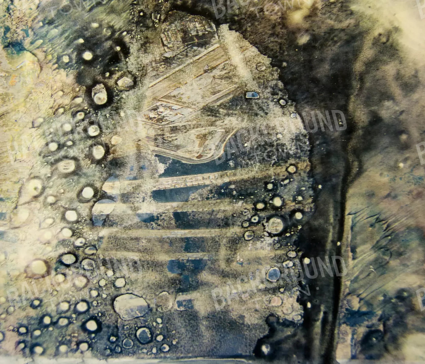 Hazy Landscape 12X10 Ultracloth ( 144 X 120 Inch ) Backdrop