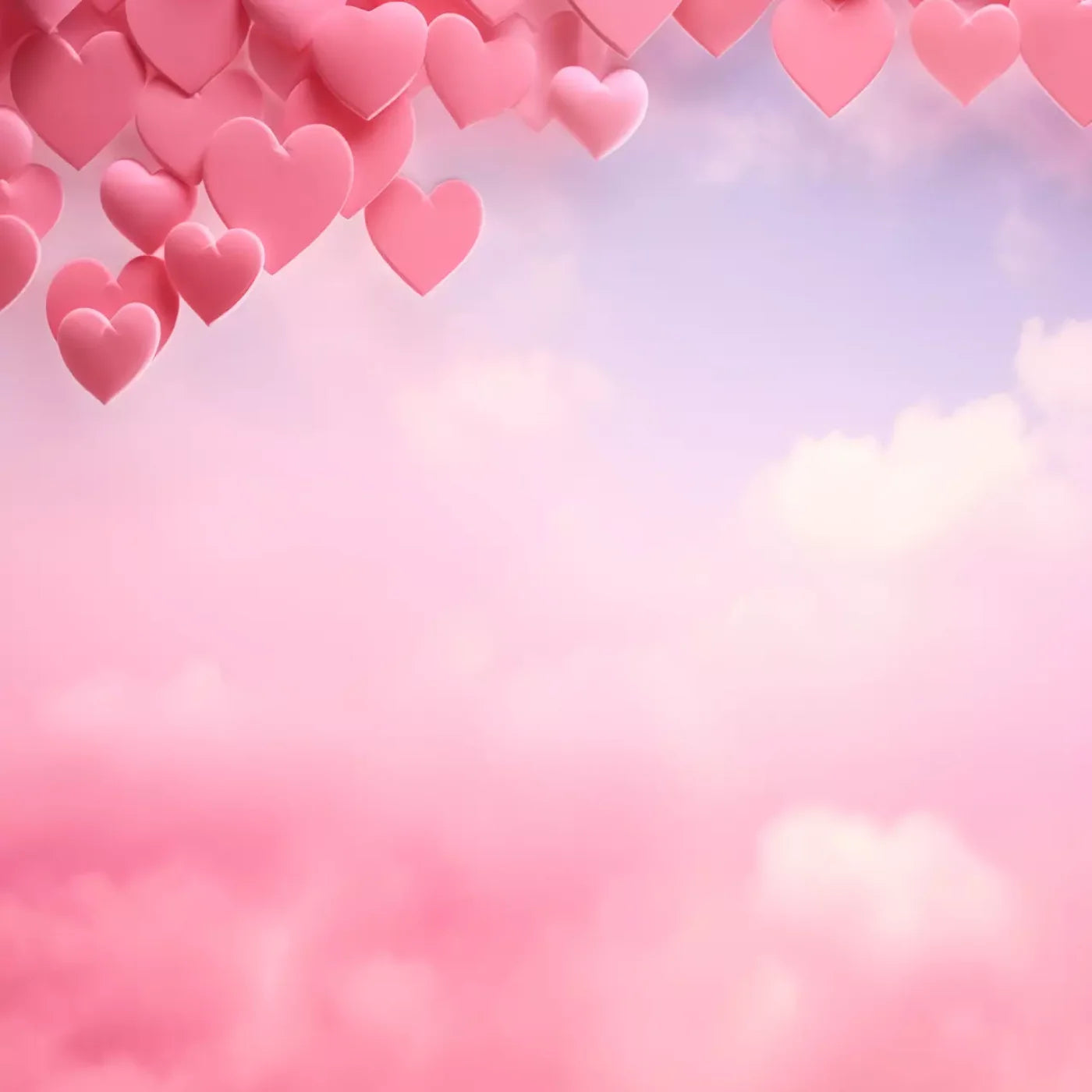 Heart In The Clouds I 10X10 Ultracloth ( 120 X Inch ) Backdrop