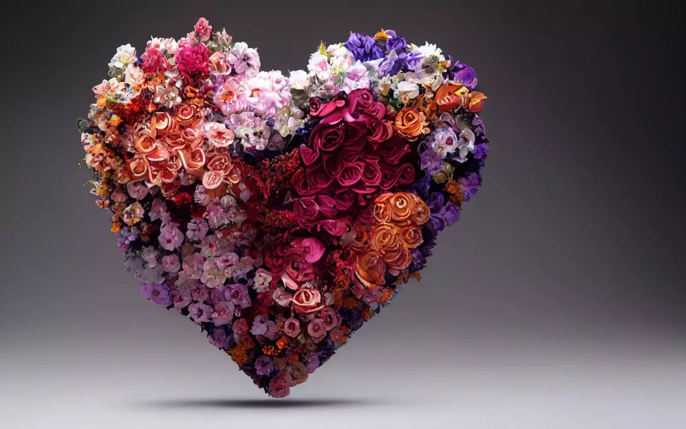 Heart Of Flowers 16’X10’ Ultracloth (192 X 120 Inch) Backdrop