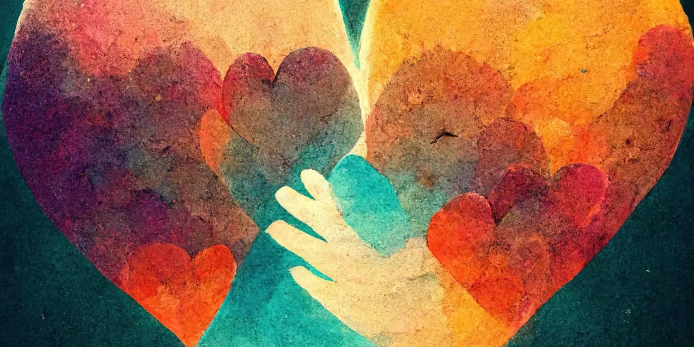 Heart Of Love 16’X8’ Ultracloth (192 X 96 Inch) Backdrop