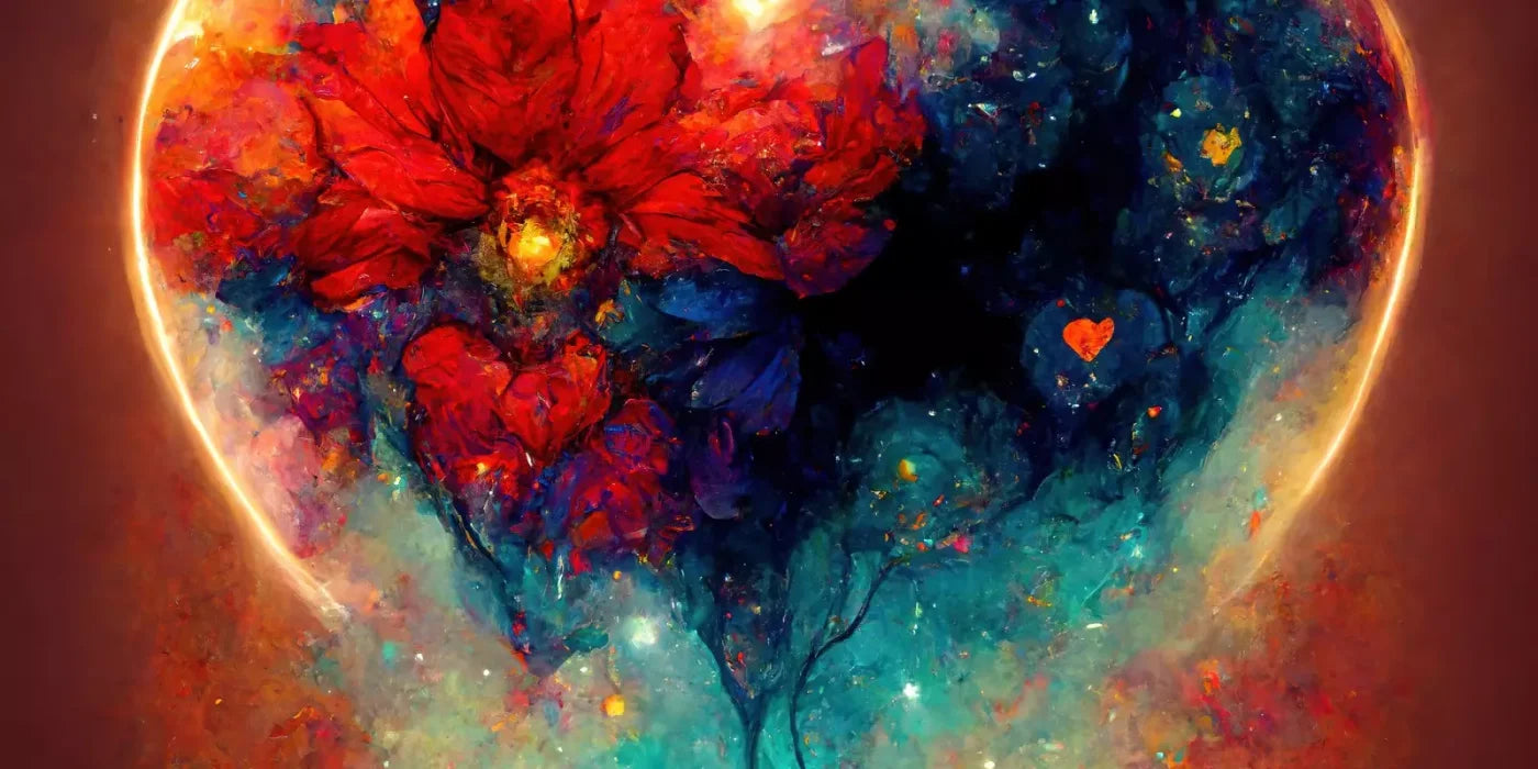 Heart On Fire Iii 20’X10’ Ultracloth (240 X 120 Inch) Backdrop