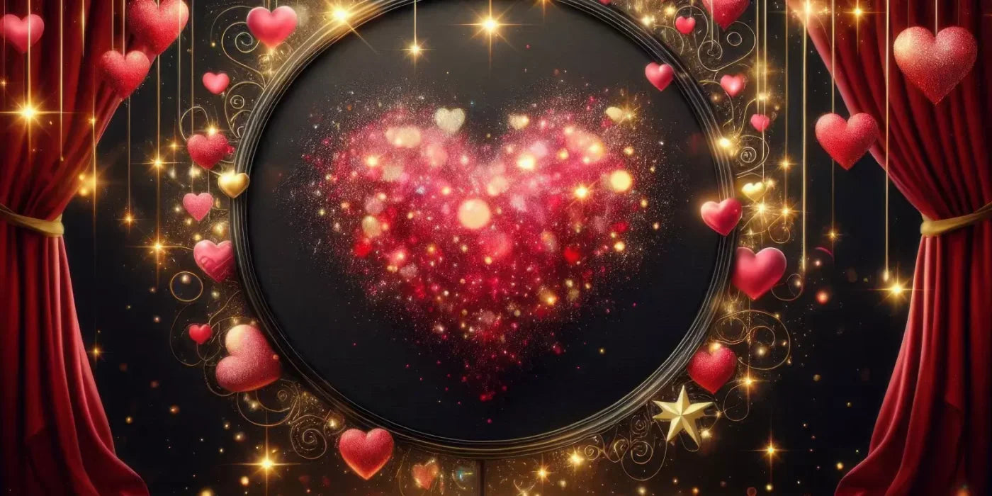 Hearts Everywhere 16’X8’ Ultracloth (192 X 96 Inch) Backdrop