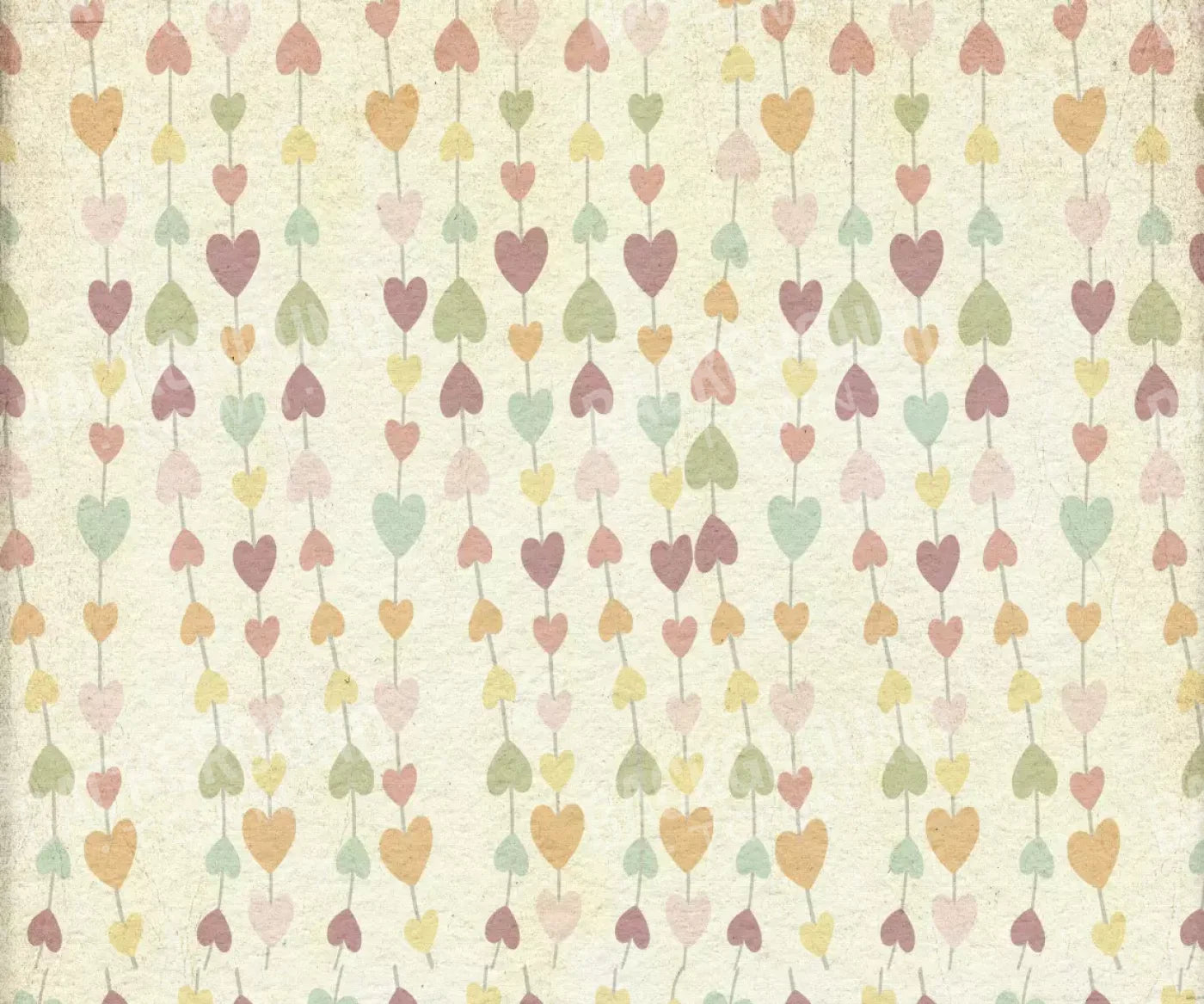 Heartstring 5X42 Fleece ( 60 X 50 Inch ) Backdrop