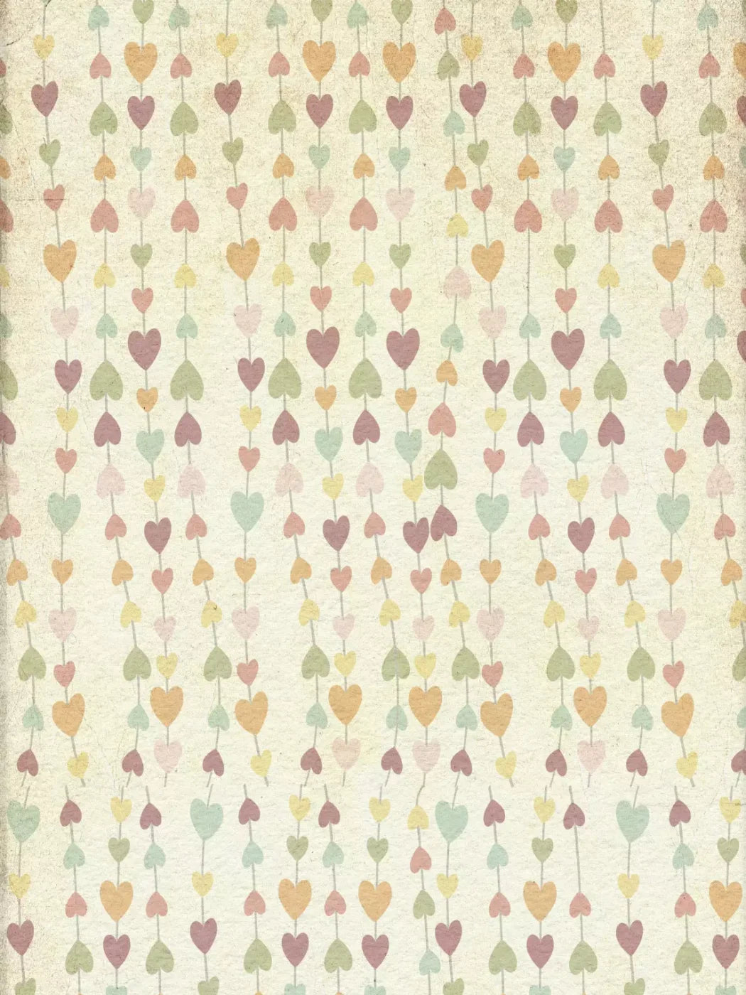 Heartstring 5X68 Fleece ( 60 X 80 Inch ) Backdrop