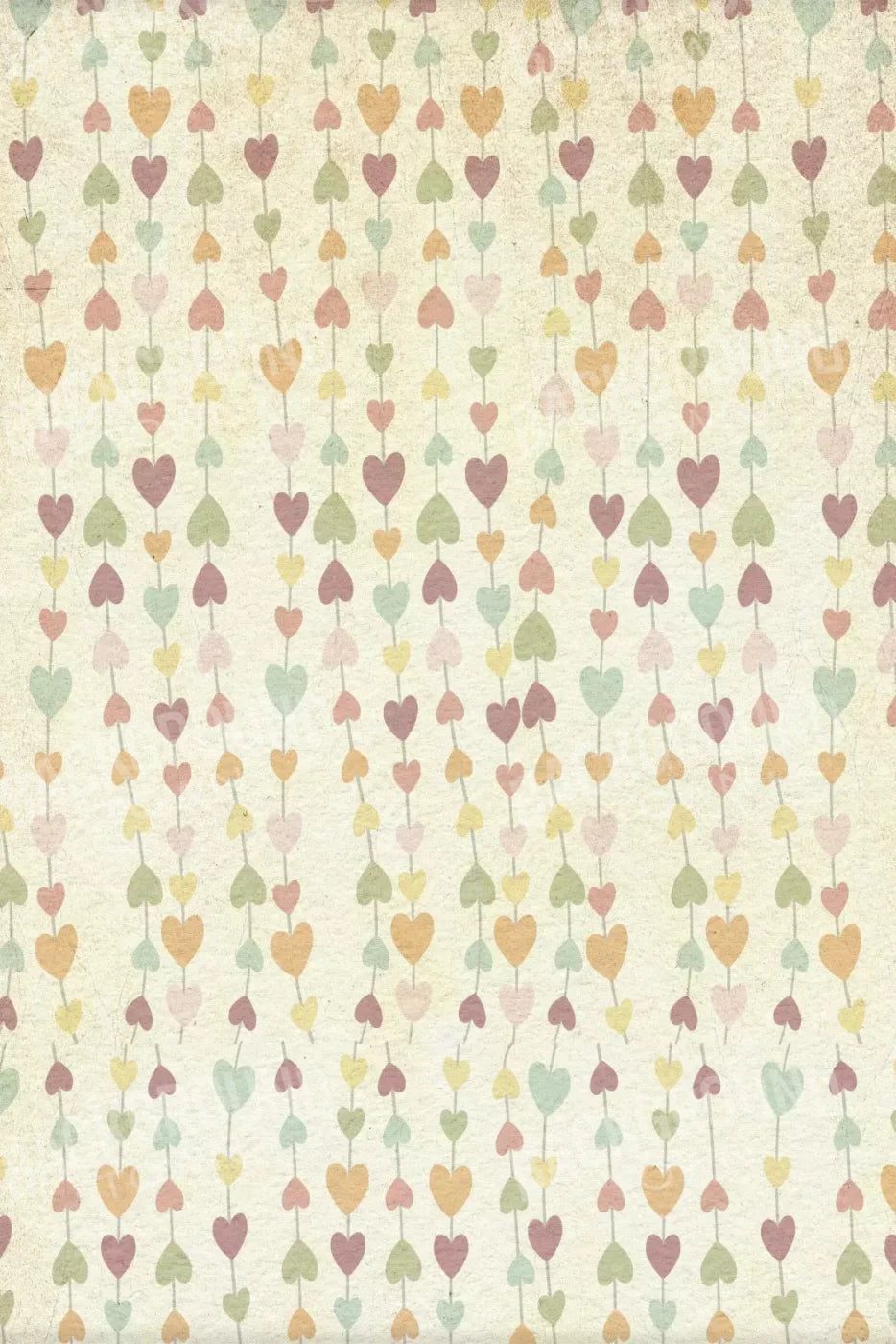 Heartstring 5X8 Ultracloth ( 60 X 96 Inch ) Backdrop