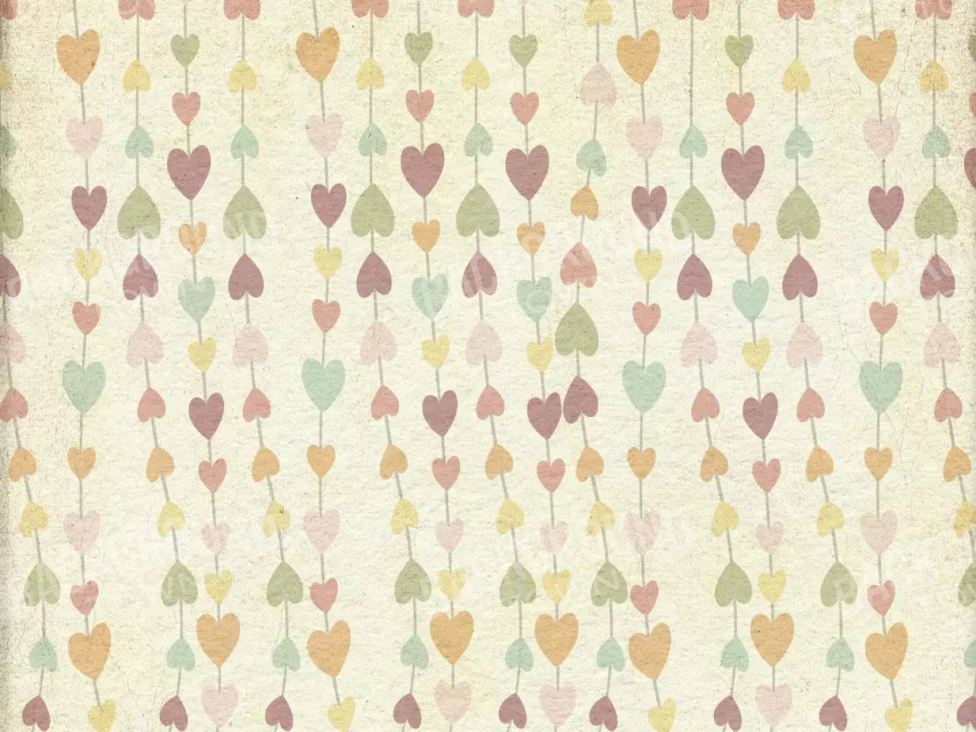 Heartstring 7X5 Ultracloth ( 84 X 60 Inch ) Backdrop