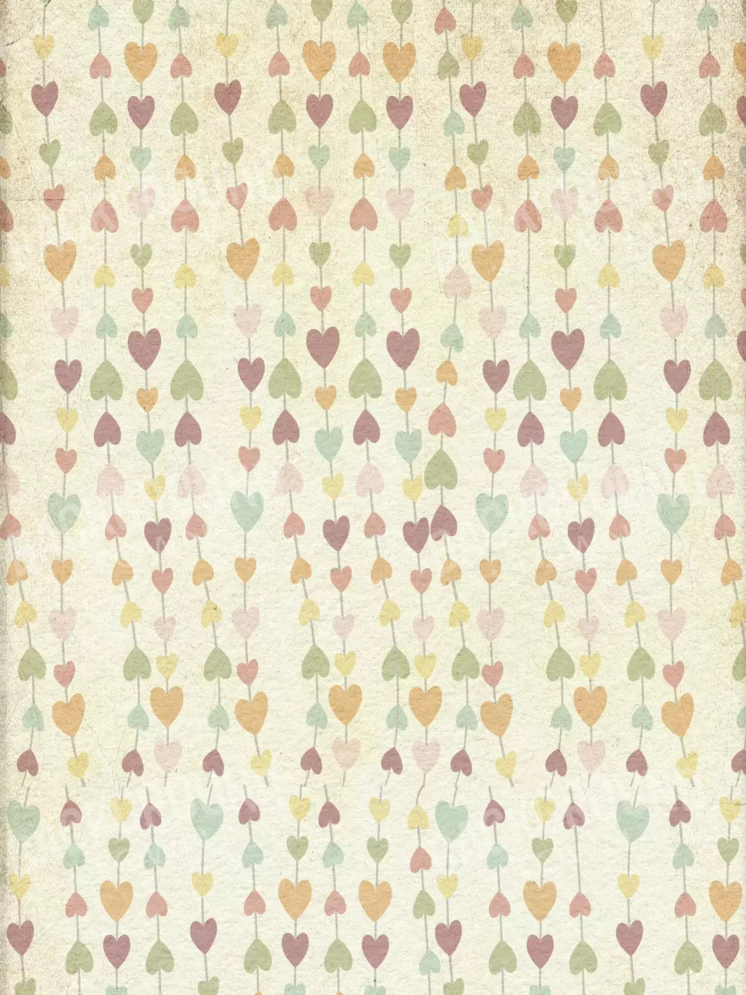 Heartstring 8X10 Fleece ( 96 X 120 Inch ) Backdrop