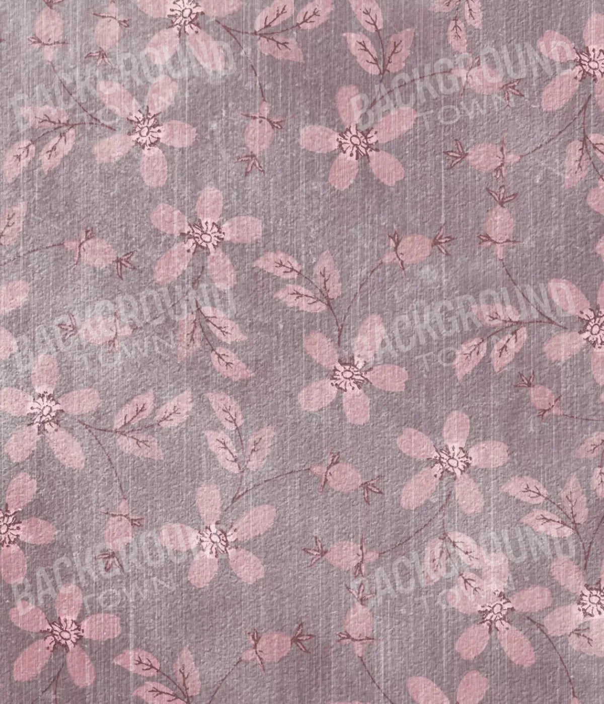 Heather Floral 10X12 Ultracloth ( 120 X 144 Inch ) Backdrop